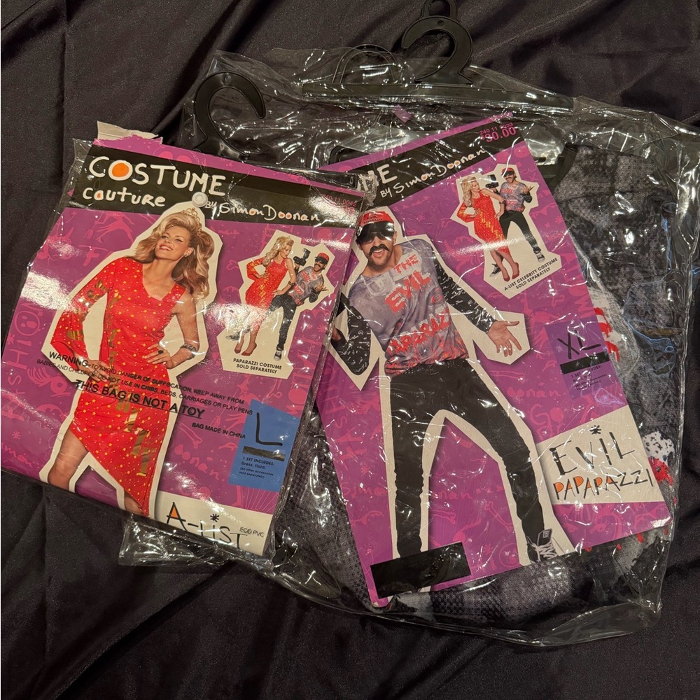 Costume Couture A-List Celebrity and Evil Paparazzi Costume